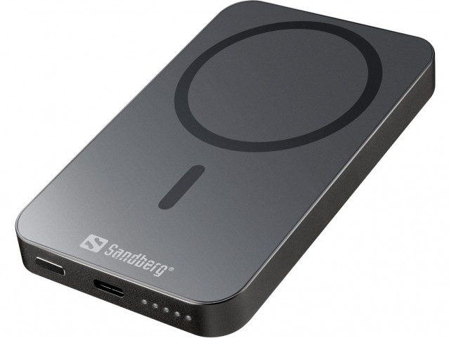 Sandberg Mag Wireless Powerbank5000ALU  