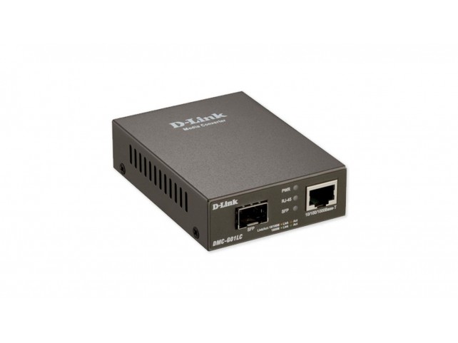D-Link 10/100/1000Mbps to SFP Standal  Media Converter