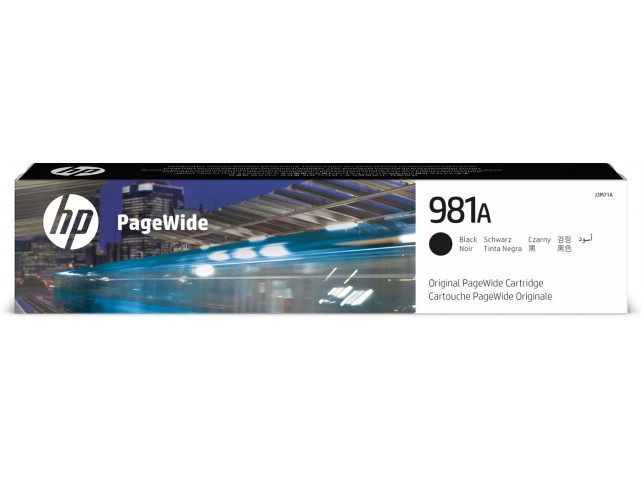 HP Toner 981A Black  6.000 pages