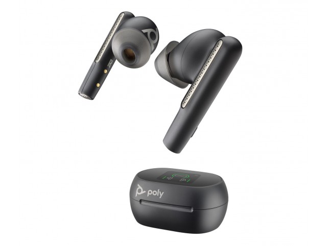 HP Voyager Free 60+ UC Carbon  Black Earbuds +BT700 USB-C