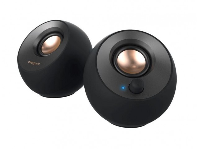 Creative Labs Pebble V2 Loudspeaker 2-Way  Black Wired 8 W