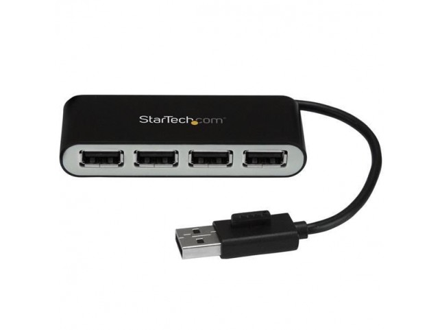 StarTech.com 4 PORT PORTABLE USB 2.0 HUB  4-Port Portable USB 2.0 Hub