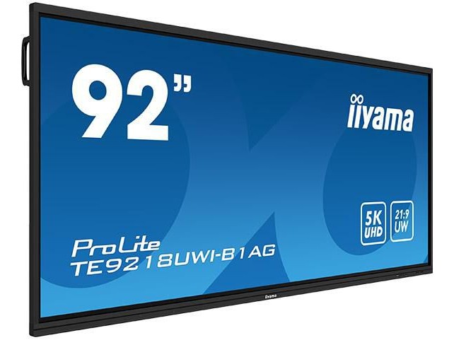 iiyama 92 5K UHD IR 50P Touch AG  with Interactive Android OS