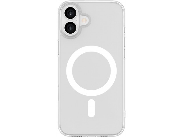 eSTUFF INFINITE OSLO iPhone 16 Clear  Magnetic Cover. Material: