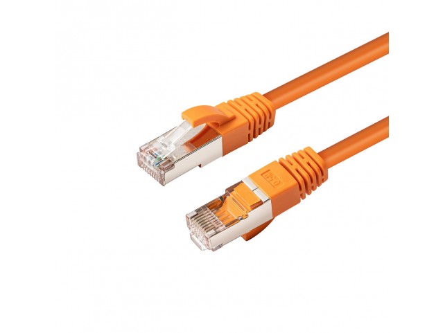 MicroConnect S/FTP CAT6 7m Orange LSZH  PiMF (Pairs in metal foil)