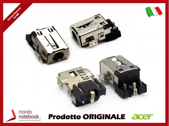 Connettore di Alimentazione DC Power Jack PJ1076 ACER Swift 3 SF315-52 SF314-42
