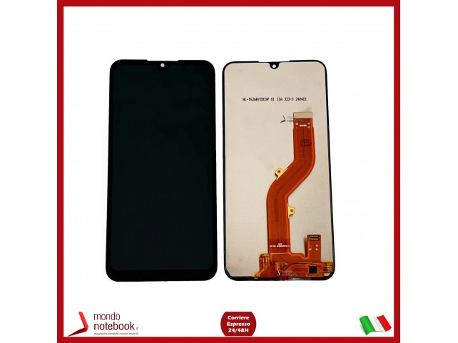 DISPLAY LCD PER ZTE BLADE A33S L220 TOUCH SCREEN VETRO SCHERMO ASSEMBLATO NERO