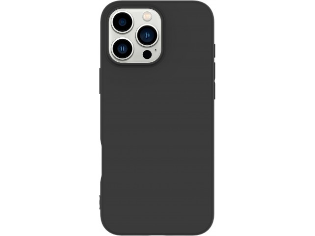 eSTUFF INFINITE VIENNA iPhone 16 Pro  Black Cover. Material: 100