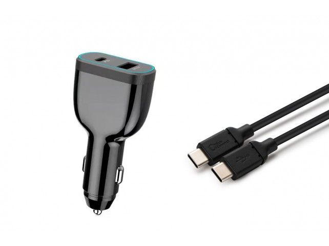 CoreParts USB-C Car Charger for Laptop  Mobile tablets with USB-C