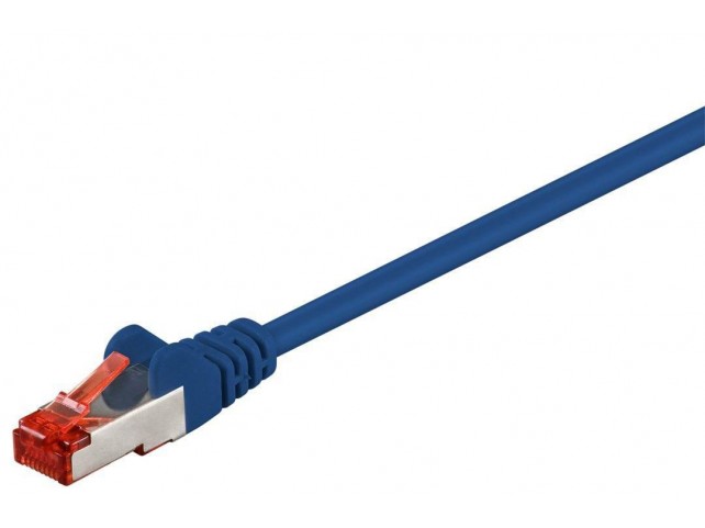 MicroConnect S/FTP CAT6 25m Blue LSZH  PiMF (Pairs in metal foil)