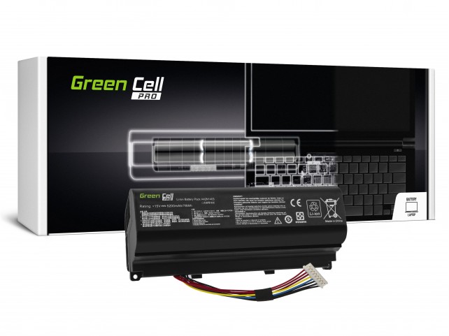 Green Cell PRO Batteria A42N1403 per Asus ROG G751 G751J G751JL G751JM G751JT G751JY / 15V 5200mAh
