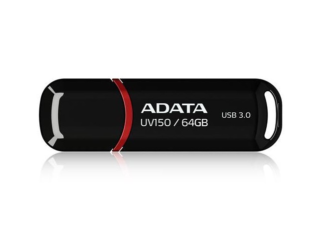 ADATA 64GB USB3.0  UV150 Black