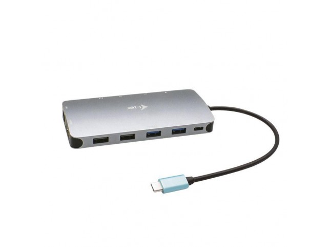 i-tec Metal Usb-C Nano 3X Display  Docking Station + Power