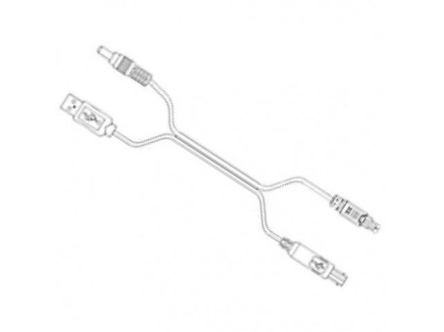 Zebra ET4X Charge and Comm "Y"  cable, allows charge and
