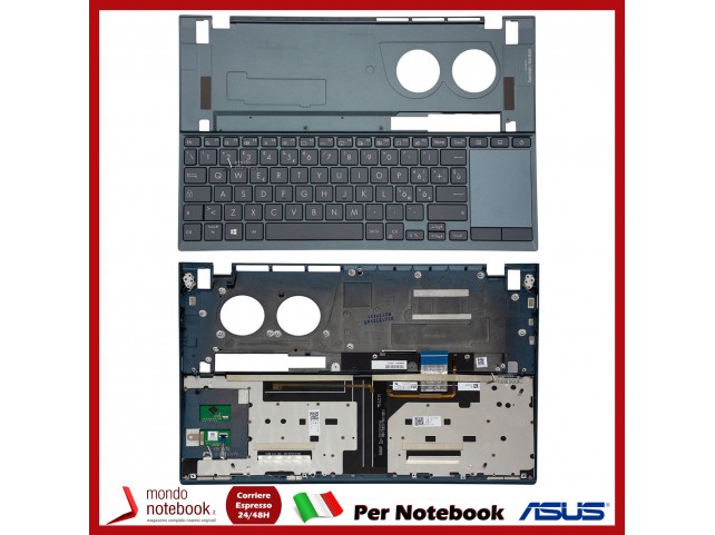 Tastiera Italiana Retroilluminata Completa di Top Case Superiore ASUS ZenBook Duo 14 UX482 UX482E UX