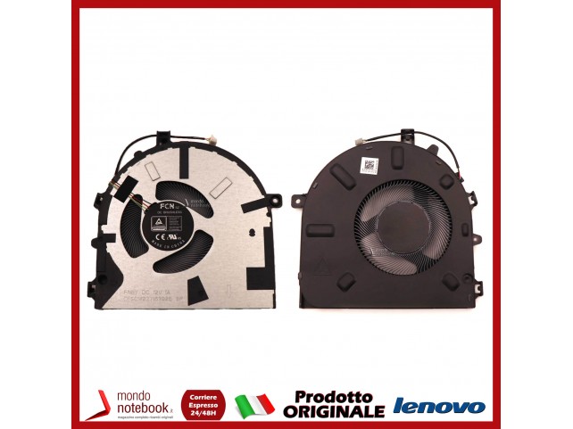 Ventola Fan CPU LENOVO Ideapad 5 Pro-14ITL6 5 Pro-14ACN6 5 Pro 14IAP7 5 Pro 14ARH7 VER 12V