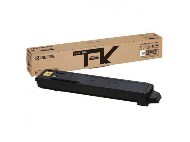 Kyocera Toner Black TK-8115K  Pages 12.000