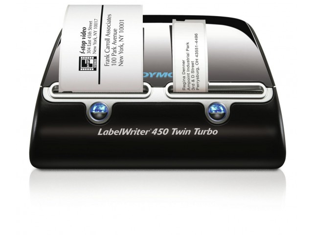 DYMO LabelWr 450 Twin Turbo Black  LabelWriter 450 Twin Turbo
