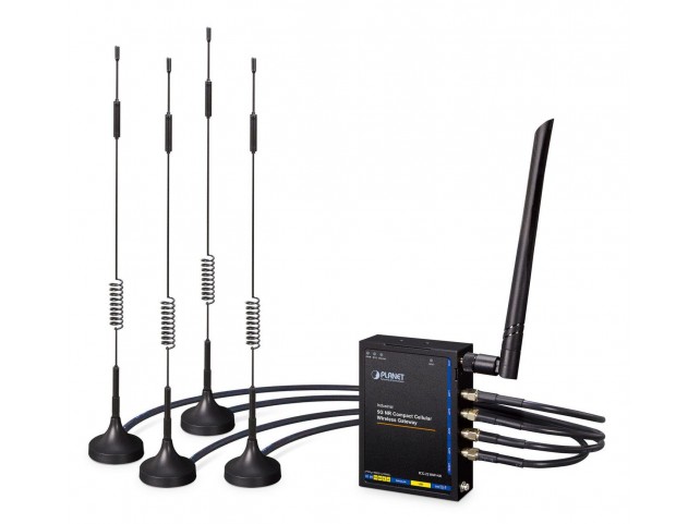 Planet Industrial 5G NR Compact  Cellular Wireless Gateway