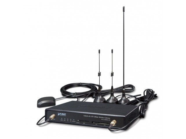 Planet Vehicle 4G LTE Cellular Wirel  Gateway with 5-Port 10/100TX