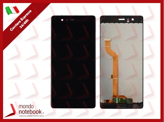 DISPLAY LCD PER HUAWEI P9 EVA-L09 L19 L29 TOUCH SCREEN SCHERMO MONITOR NERO