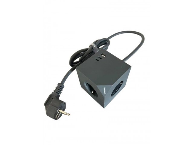 MicroConnect Power Cube 3 Schuko outlets  with Magnetic function 2