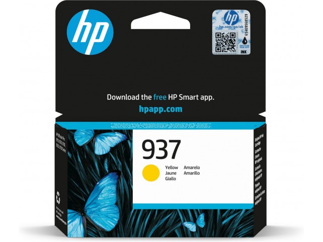 HP 937 Yellow Original Ink  Cartridge