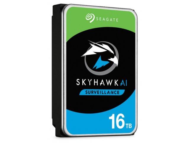 Seagate SKYHAWK AI 16TB 3.5IN 6GB/S  Surveillance HDD SkyHawk AI