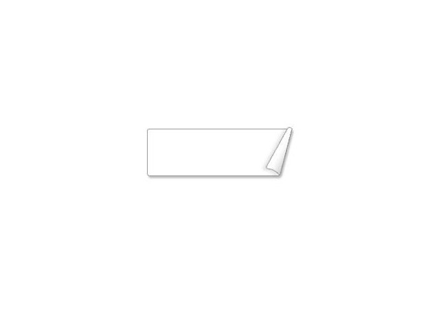Seiko Instruments LABEL 28 89 6PACK REMOV.  SLP-R2RL White 28mm x 89mm
