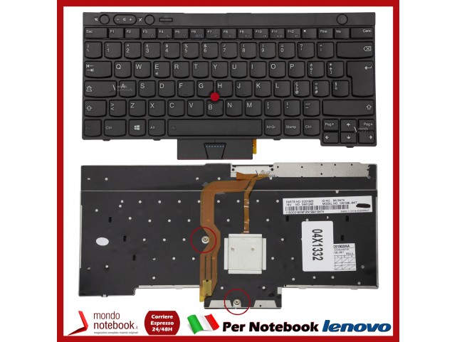 Tastiera Notebook Lenovo ThinkPad X230 T430 L430 L530 T530 W530