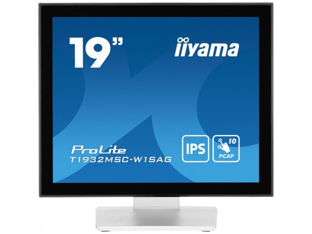 iiyama 19 WHITE PCAP-10P  Anti-Glare Bezel