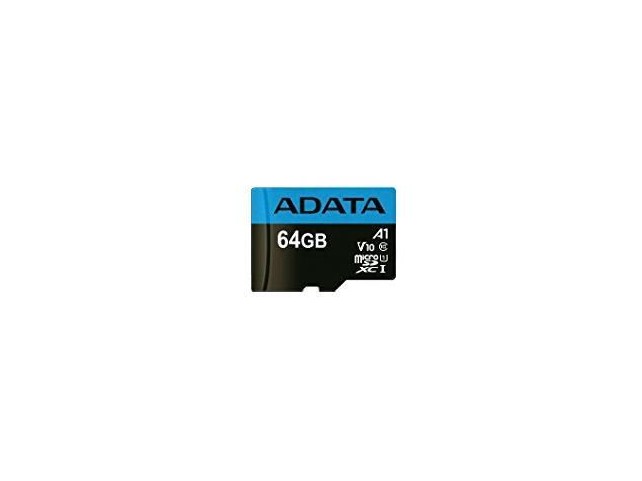 ADATA 64GB UHS-I CL10 A1 V10  Micro SDHC