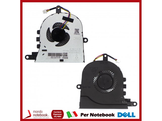 Ventola Fan CPU DELL Inspiron 5770 Latitude 3590 Vostro 3580 - FX0M0 Compatibile