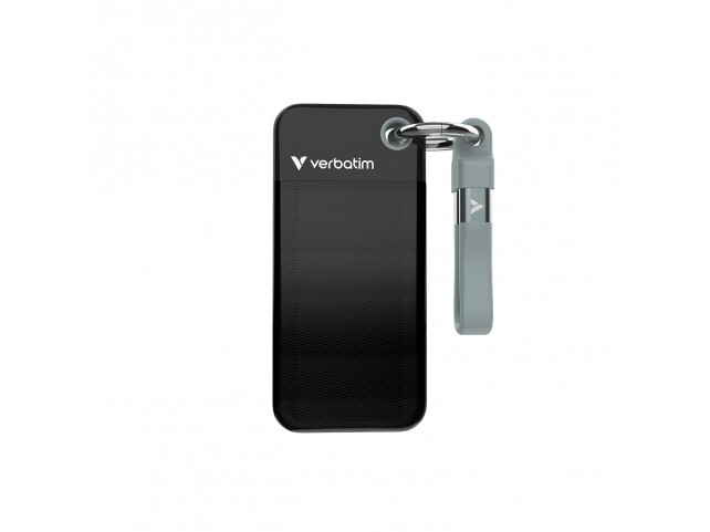 Verbatim Pocket SSD USB 3.2  Gen 2 1TB Black/Grey
