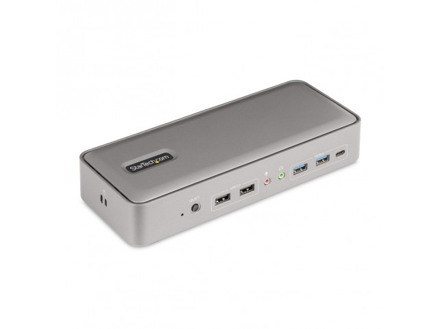 StarTech.com Dual-Laptop Usb-C Kvm Docking  Station Dual Monitor 4K 60Hz