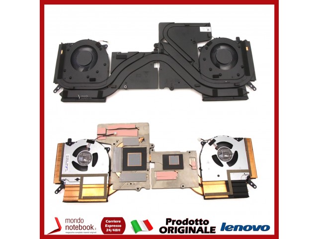 Dissipatore e Ventola Heatsink Fan CPU Lenovo Legion 5 Pro 16ACH6H 5H40S20282