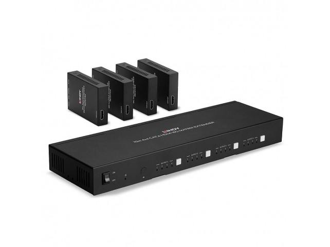 Lindy 70m Cat.6 4x4 HDMI 4K60 IR  Matrix Extender