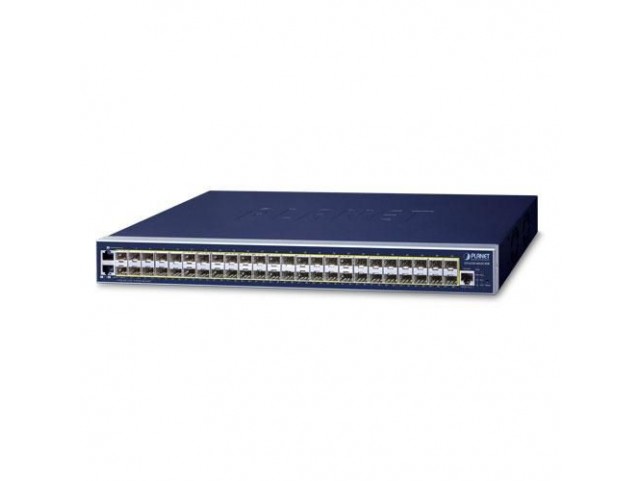 Planet L3 46-Port 100/1000BASE-X SFP  + 2-Port Gigabit TP/SFP combo