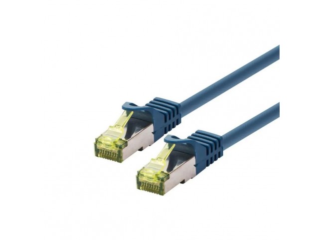 LOGON PROFESSIONAL PATCH CABLE SFTP/AWG26/LSOH  0.5M - CAT6A 500Mhz - BLUE