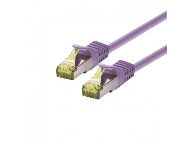 LOGON PROFESSIONAL PATCH CABLE SFTP/AWG26/LSOH  1M - CAT6A 500Mhz - VIOLET