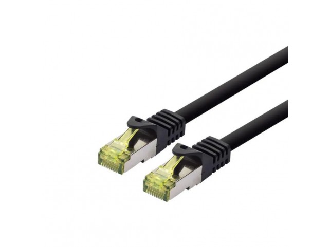 LOGON PROFESSIONAL PATCH CABLE SFTP/AWG26/LSOH  5M - CAT6A 500Mhz - BLACK
