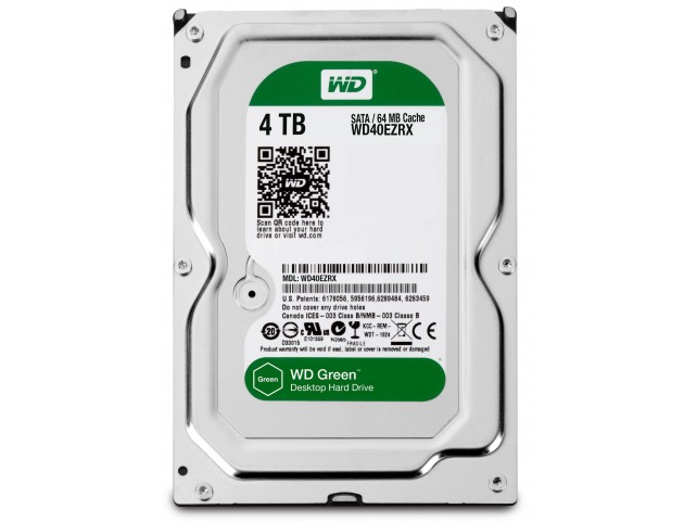 Western Digital WD Caviar Green 4TB 64MB Cache  x x Refurbished x x