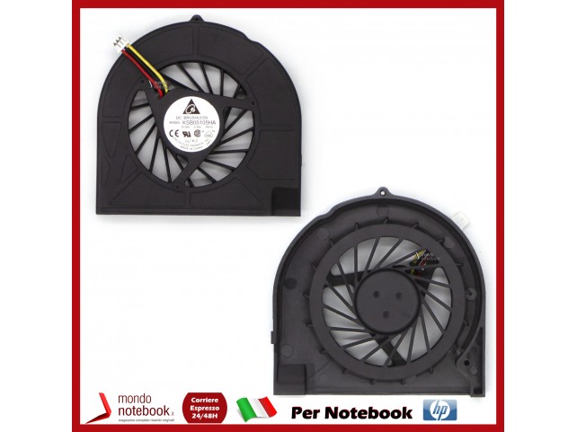 Ventola Fan CPU HP G50 G60 G70 CQ50 CQ60 CQ70 (Modello AMD) Versione 2