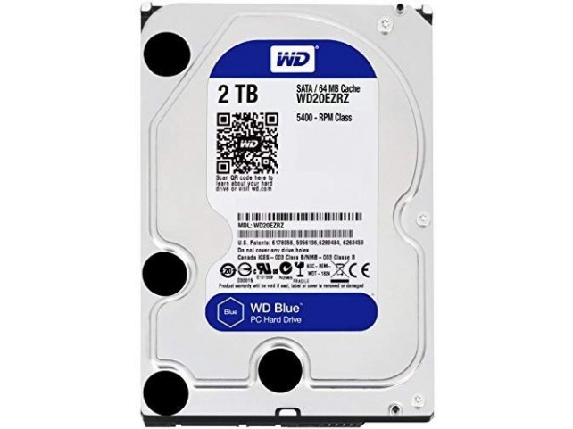 HARD DISK 3,5'' 2TB (SATA 3) Western Digital 64MB