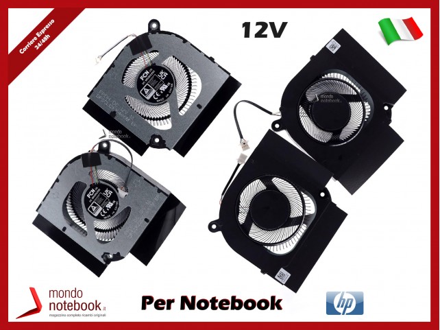 Ventole Dual Fan ACER Nitro 5 AN515-58 AN517-55 AN515-46 AN515-56 (Coppia) 12V