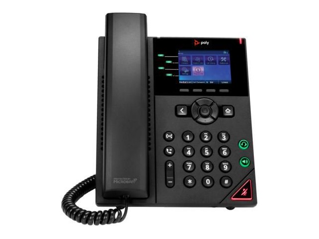 HP VVX 250 4-Line IP Phone and  PoE-enabled-WW