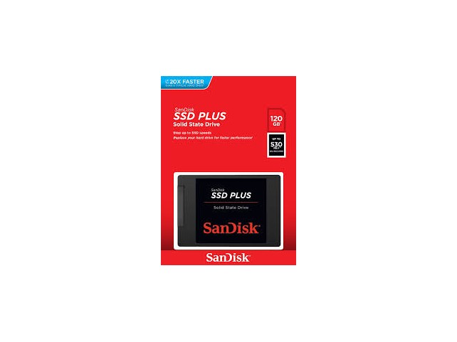 HARD DISK SSD 120GB SanDisk 2,5" (6.3cm) SATAIII PLUS