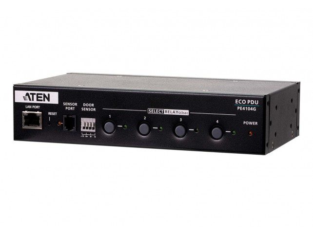Aten 4-Outlet 1U Half-rack eco  PDU Switched by Outlet (10A)