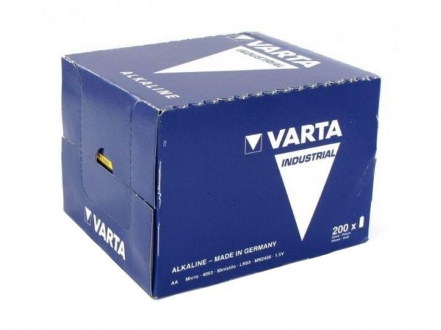 Varta Batterie Alkaline Mignon  AA LR06 1.5V ndustrial Pro