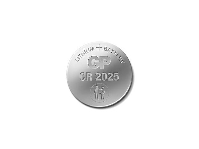 GP Lithium coin cell CR2025  4-pack
